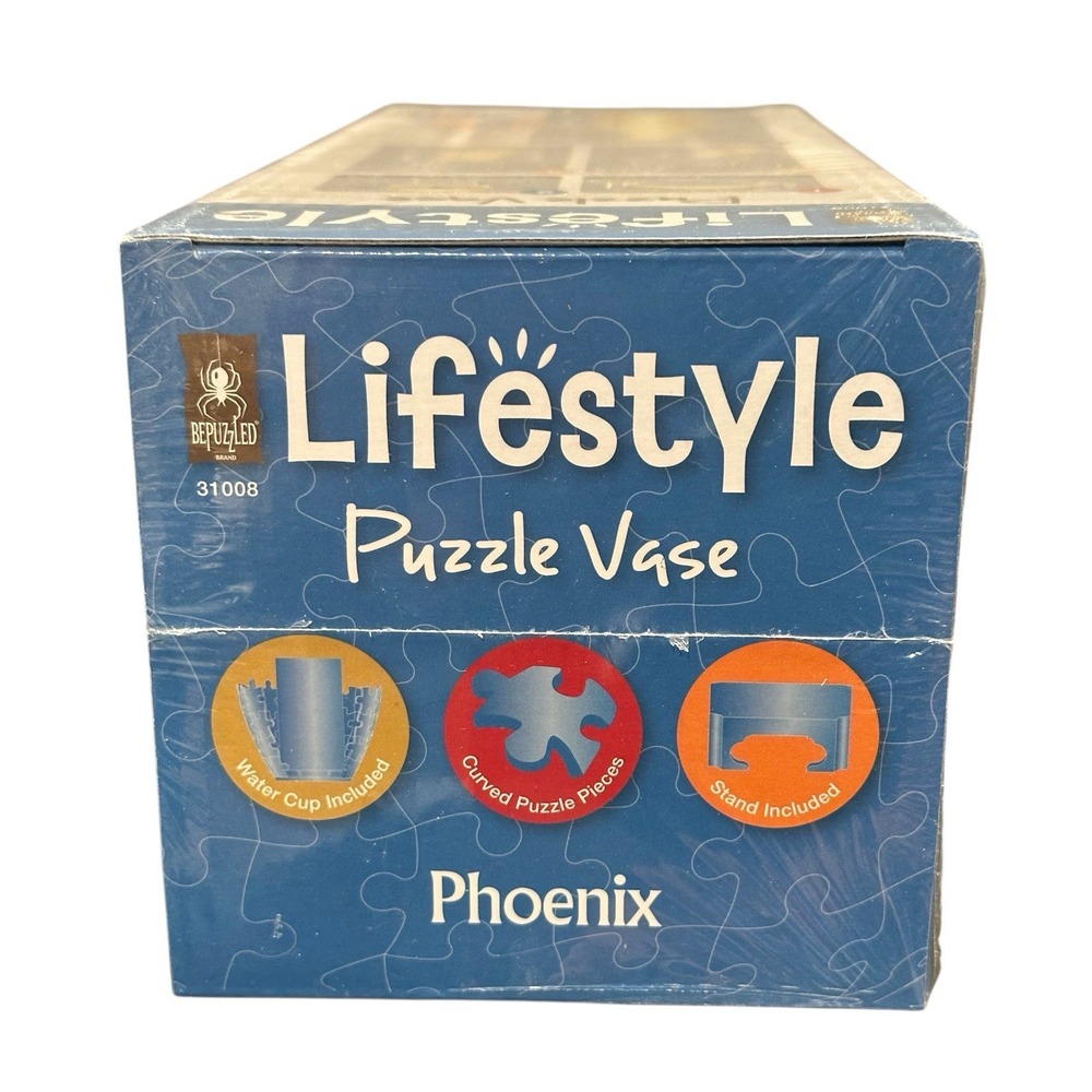 New Bepuzzled Lifestyle Puzzle Vase Phoenix Couple‎ Design 160 Pieces - Picture 5 of 5